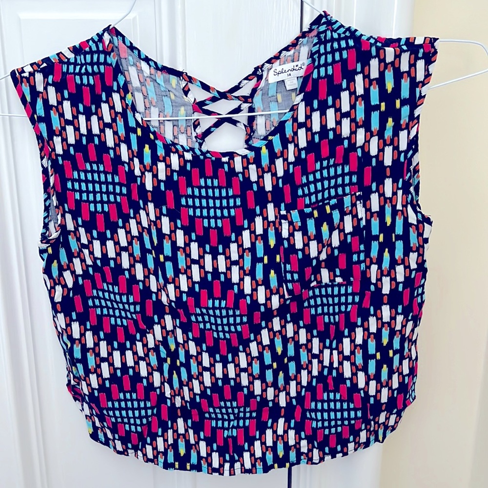 Splendid Brand - Tween girls summer top, vibrant soft, lightweight and chic!